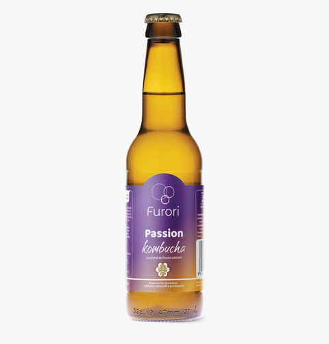 I'kombucha Furori Fructul Pasiunii sticla 0.33L