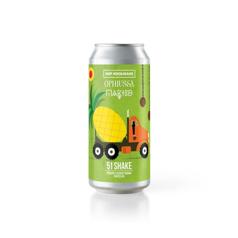 Hop Hooligans 51 Shake (Maktoob and Ophiussa collaboration) doza 0.5l