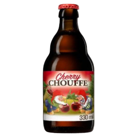 CHERRY CHOUFFE - Bere rosie 8% alc. -  sticla 0.33l