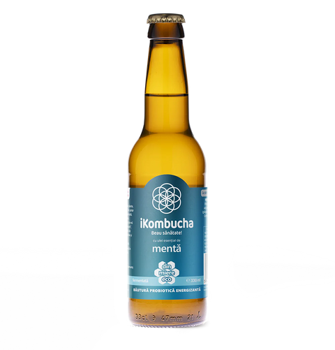 I'kombucha Menta sticla 0.33L