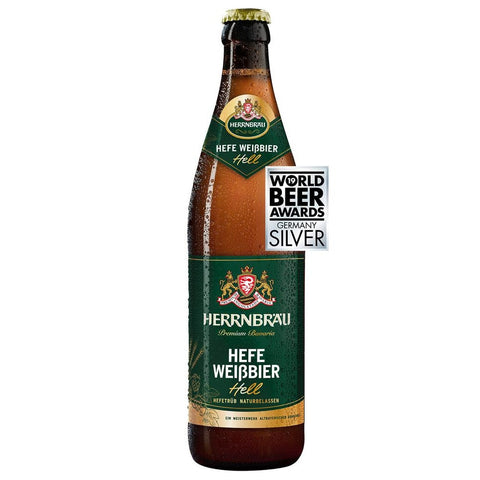 Herrnbrau Heffe Weissbier Hell sticla 0.5L